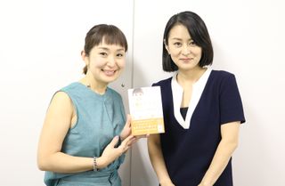 荻野みどりさん(左)と鬼頭あゆみ