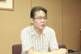 『文字渦』(新潮社刊)の作者、円城塔さん